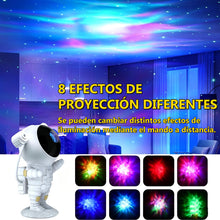 Carica l'immagine nel visualizzatore di Gallery, Proiettore a LED effetto cielo stellato, lampada proiettore modello Astronauta, per la decorazione degli ambienti, lampa