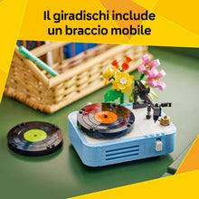 Carica l'immagine nel visualizzatore di Gallery, LEGO Creator 3 in 1 Giradischi con fiori 31172