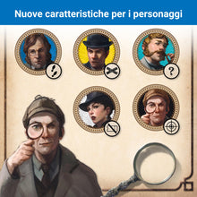 Carica l'immagine nel visualizzatore di Gallery, Ravensburger - Scotland Yard Sherlock Holmes, Gioco da Tavolo per Tutta la Famiglia, 2-6 Giocatori, Idea Regalo per Bambini 10+ Anni, Edizione in Italiano
