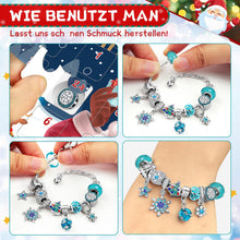 Carica l'immagine nel visualizzatore di Gallery, KAZATE Calendario Dell'Avvento Gioielli 2024 Ragazza Bracciale Kit, Donna Calendario Avvento Regali a Sorpresa, Natalizi Natale Conto Alla Rovescia 24 Charm Accessori diy Ciondoli