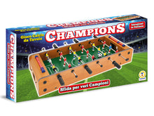 Carica l&#39;immagine nel visualizzatore di Gallery, Teorema - Calcio Balilla per Bambini e Adulti, Biliardino da Tavolo in Legno, Mini Calcetto con 2 Palline, Misure 50x38x9 cm