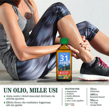 Carica l&#39;immagine nel visualizzatore di Gallery, Olio D&#39;Erbe 31, Miscela Oli Essenziali per Diffusore, per Massaggi e Aromaterapia, Tonificante, Rilassante, Flacone da 100ml olio 31 erbe (1)