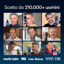 Carica l'immagine nel visualizzatore di Gallery, SERLINOLAB Crema Viso Uomo Antirughe Notte - Retinolo, Acido Ialuronico e Vitamina C - Idratante Viso - Pelle Più Elasti