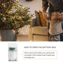 Carica l&#39;immagine nel visualizzatore di Gallery, Jsdoin Lucine Led Decorative a Batteria,5M 50 LED Filo Luci Natale Led, Fairy Lights, Lucine Decorative per Camera Natale Interni e Esterni,Casa, Feste, Matrimonio (1 Pezzi Bianco caldo)