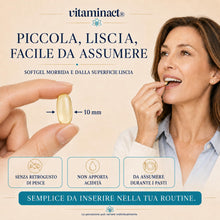 Carica l'immagine nel visualizzatore di Gallery, Omega 3-500 Capsule - 2000mg Di Olio Di Pesce Purissimo per Dose In Forma Trigliceride (TG) - 600mg di EPA e DHA per Dos