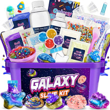 Carica l'immagine nel visualizzatore di Gallery, iKidiki Slime per Bambini, Giochi Bambina 6 7 8 9 10 11 12 Anni Femmina Galaxy Slime Fluffy Regalo Bimba 6-12 Anni Femmi