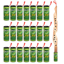 Carica l'immagine nel visualizzatore di Gallery, WD&amp;CD Rotolini Acchiappamosche 22 Pezzi, Verde Trappole Mosche, Strisce Cattura Mosche, Trappola Mosche per Frutta Appic