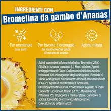 Carica l'immagine nel visualizzatore di Gallery, Fortilase, 20 Compresse, Integratore Alimentare di Bromelina