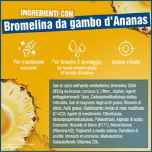 Carica l'immagine nel visualizzatore di Gallery, Fortilase, 20 Compresse, Integratore Alimentare di Bromelina