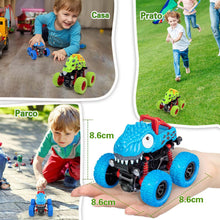 Carica l'immagine nel visualizzatore di Gallery, Macchinine per bambini 2 anni, giochi bambini 2 3 anni maschio, set da 2