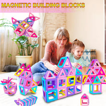 Carica l'immagine nel visualizzatore di Gallery, Costruzioni Magnetiche per Bambini 3 4 5 6 Anni 38 Pezzi Magneti Giochi Bambina 3 4 5 6 Anni Gioco Magnetici Bambino Mattoncini Magnetici per Bambini Natale Compleanno Regalo Bambina 3 4 5 6 7 Anni