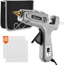 Carica l'immagine nel visualizzatore di Gallery, DEKO Pistola Colla a Caldo: 60/100 W Doppio Temperatura Pistola in Silicone con Una Blossa, Pistola Colla Calda con 25 C