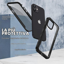 Carica l'immagine nel visualizzatore di Gallery, CENHUFO Privacy Cover iPhone 12/iPhone 12 Pro, con Protezione Schermo Vetro Temperato Anti Spia Integrata, 360 Gradi Ant