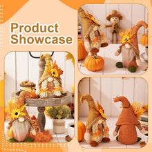 Carica l'immagine nel visualizzatore di Gallery, CHARMNAIL Lutino di Decorazione Autunnale, Set da 2,Peluche &amp; Tessuto di qualità, Design Senza Volto, per Casa, Albero di Natale, Ringraziamento