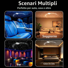 Carica l'immagine nel visualizzatore di Gallery, Proiettore di luce notturna, proiettore HD dinamico 5D olografico per luce notturna, proiettore HD Star Plug and Play, r
