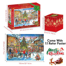 Carica l&#39;immagine nel visualizzatore di Gallery, HappyKidsClub Calendario Avvento 2024, Puzzle 1000 Pezzi Regali Natale 2024 Calendario Avvento Uomo Idee Regalo Natale Calendario dell Avvento 2024 Puzzle Adulti Calendario Avvento Adulti