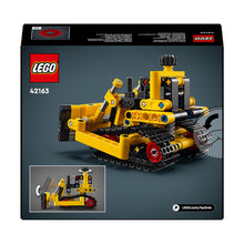 Carica l&#39;immagine nel visualizzatore di Gallery, LEGO Technic Bulldozer da Cantiere, Giochi per Bambini, Bambine, Ragazzi e Ragazze da 7 Anni in su, Set con Veicolo Giocattolo da Costruire, Regalo per i Fan delle Costruzioni 42163