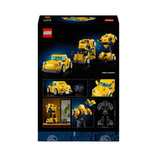 Carica l&#39;immagine nel visualizzatore di Gallery, LEGO Icons Transformers Bumblebee Action Figure Robot da Collezione, Kit Modellismo da Costruire per Adulti a Tema Cinematografico Convertibile in Modalità Veicolo, Regalo per Uomo o Donna 10338