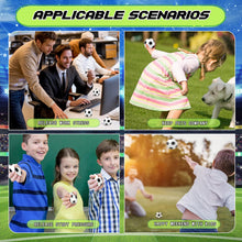 Carica l'immagine nel visualizzatore di Gallery, 24 Pezzi Gadget Calcio Compleanno Bambini, Mini Pallone da Calcio, Sacchetti Compleanno Bambini Calcio, Palle Antistress
