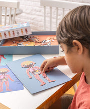 Carica l'immagine nel visualizzatore di Gallery, APLI Kids 18531- Gioco educativo Magnetico sul Corpo Umano per Bambini dai 5 Anni in su