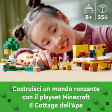 Carica l'immagine nel visualizzatore di Gallery, LEGO 21241 Minecraft Il Cottage dell’Ape, Modellino da Costruire della Fattoria, Giochi per Bambini, Bambine, Ragazzi e Ragazze con Bimbo Zombie e Animali Giocattolo, Idee Regalo
