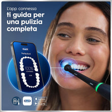 Carica l'immagine nel visualizzatore di Gallery, Oral-B iO 6 Spazzolino Elettrico, 2 Testine, Custodia, Dentifricio, Nero