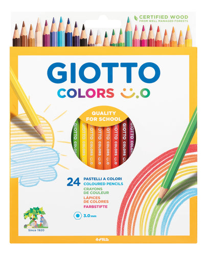 Giotto Pastelli colorati Colors Smile - 24 pezzi