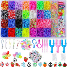 Carica l'immagine nel visualizzatore di Gallery, JcoGel 2500+ Elastici per Braccialetti, Kit Elastici Braccialetti,32 colors