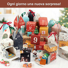 Carica l&#39;immagine nel visualizzatore di Gallery, Calendario dell&#39;Avvento fai da te da Riempire, 25 Scatole Vuote di Natale Numerate per il 2025, Calendario dell&#39;Avvento Regalo di Natale per Bambini, Donne, Uomini (25 Casette &amp; Scatole)