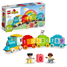 Carica l&#39;immagine nel visualizzatore di Gallery, LEGO DUPLO Treno dei Numeri Giocattolo - Impariamo a Contare, Giochi Educativi con Cane Giocattolo, Idea Regalo per Bambina e Bambino da 1,5 anni 10954