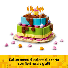 Carica l'immagine nel visualizzatore di Gallery, LEGO Torta della festa di compleanno 40815
