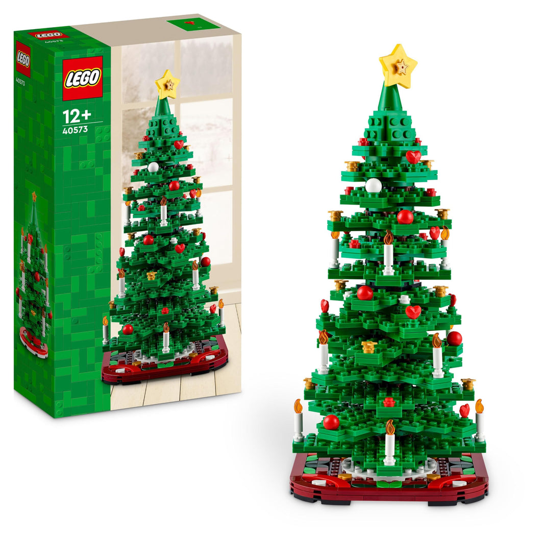 LEGO Albero di Natale, Giocattolo 2 in 1 da Costruire, Gioco Creativo per Bambini e Bambine da 9 Anni, Decorazione per la Casa da Collezione, Idea Regalo per le Festività Natalizie 40573