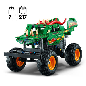 LEGO Technic Monster Jam Dragon, Set Monster Truck 2 in 1 con Pull-Back, Auto Offroad e Macchina Giocattolo Buggy, Giochi per Bambini e Bambine 42149