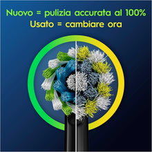Carica l'immagine nel visualizzatore di Gallery, Oral-B Testine di Ricambio, Cross Action, Nere, 16 Ricambi