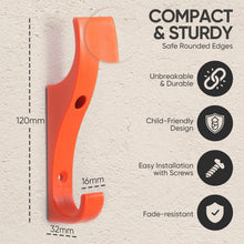 Carica l'immagine nel visualizzatore di Gallery, Toughook, ganci di sicurezza in plastica, 10 pezzi, plastica, Multi, large