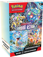 Carica l'immagine nel visualizzatore di Gallery, GCC Pokémon: confezione di buste dell’espansione Scarlatto e Violetto - Corona Astrale (sei buste di espansione)
