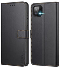 Carica l'immagine nel visualizzatore di Gallery, Ganbary Cover compatibile con Samsung Galaxy A22 5G (Non per A22 4G), Premium Pelle PU Portafoglio Flip Libro Custodia p