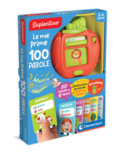 Carica l'immagine nel visualizzatore di Gallery, Clementoni Sapientino - Le Mie Prime 100 Parole, Gioco Educativo Elettronico Bambini 2-4 Anni, 50 Carte e 6 Temi, Flashcards in Italiano e Inglese per Imparare Nuovi Vocaboli, Lingua Italiana, 16818