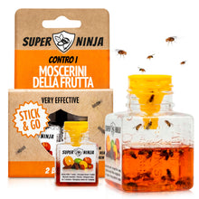 Carica l'immagine nel visualizzatore di Gallery, Super Ninja Trappola per Moscerini della Frutta da Interno, 2 Pezzi