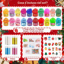 Carica l'immagine nel visualizzatore di Gallery, Calendario Avvento Slime,Calendario dell'Avvento 2026 per conto alla rovescia di Natale,Crystal Slime Calendario 24 Gior