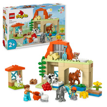 Carica l&#39;immagine nel visualizzatore di Gallery, LEGO DUPLO Cura degli Animali di Fattoria Giocattolo, Gioco di Ruolo Educativo per Bambini e Bambine da 2 Anni in su con Figure di Cavalli, Mucche e Galline, Set Prescolastico per Apprendimento 10416