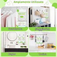 Carica l'immagine nel visualizzatore di Gallery, DEPAR 8 confezioni di rimozione dell'umidità, deumidificazione granulare per rimuovere l'umidità e odori sgradevoli. Sac