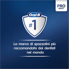 Carica l'immagine nel visualizzatore di Gallery, Oral-B Spazzolino Elettrico Ricaricabile Pro Kids Frozen, 1 Testina, per Bambini da 3 Anni in Su, 1 Spazzolino