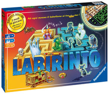 Carica l'immagine nel visualizzatore di Gallery, Ravensburger - Labirinto Glow in The Dark, Gioco da Tavolo per Tutta la Famiglia, 2-4 Giocatori, Idea Regalo per Bambini 7+ Anni, Edizione in Italiano