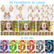 Carica l'immagine nel visualizzatore di Gallery, Macchina Fotografica Bambini, ARNSSIEN Fotocamera Bambini,180 °Flip Len, Fotocamera digitale con schermo IPS da 2,4 pollici,Regalo Bambino e Bambina 3 4 5 6 7 8 9 10 anni,Regalo di Compleanno/Natale
