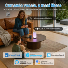 Carica l'immagine nel visualizzatore di Gallery, SURFOU Presa Smart, 16A Intelligente Plug Compatibile con Alexa e Google Home, Controllo Vocale, 2.4GHz WiFi Accesso Rem
