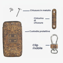 Carica l'immagine nel visualizzatore di Gallery, kwmobile Coprichiave Compatibile con Renault Smart Key 4 Tasti (Keyless Go) - Cover Chiave - Guscio Protettivo Copri Tel