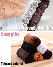 Carica l'immagine nel visualizzatore di Gallery, ALL OF ME Confezione da 6 Pezzi di Biancheria Intima da Donna in Cotone Brasiliano, Slip in Pizzo Morbido Hipster Sexy Panties, Mutandine da Donna, Mutandine morbide, Taglie S-XL, Serie A-6, M