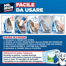 Carica l'immagine nel visualizzatore di Gallery, Today Mr. Iron - Stick Pulisci Ferro da Stiro Universale, Made in Italy