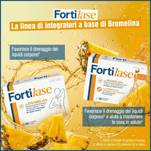 Carica l'immagine nel visualizzatore di Gallery, Fortilase, 20 Compresse, Integratore Alimentare di Bromelina